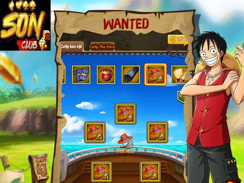 One Piece Sonclub là tựa game hấp dẫn dành cho những ai yêu thích thế giới hải tặc